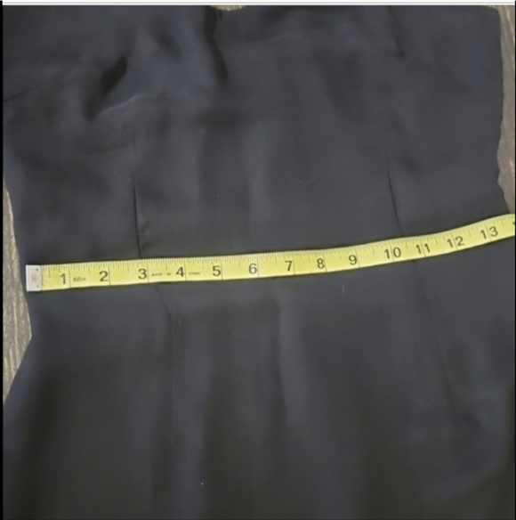 Redux black Silk Mini Cocktail Dress Size 4 Evening Party Halter Minimalist - Picture 6 of 8